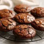 Fudgy Flourless Chocolate Cake Cookies Recipe