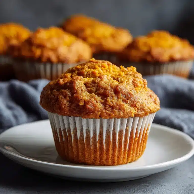 Healthy Greek Yogurt Pumpkin Muffins Recipe