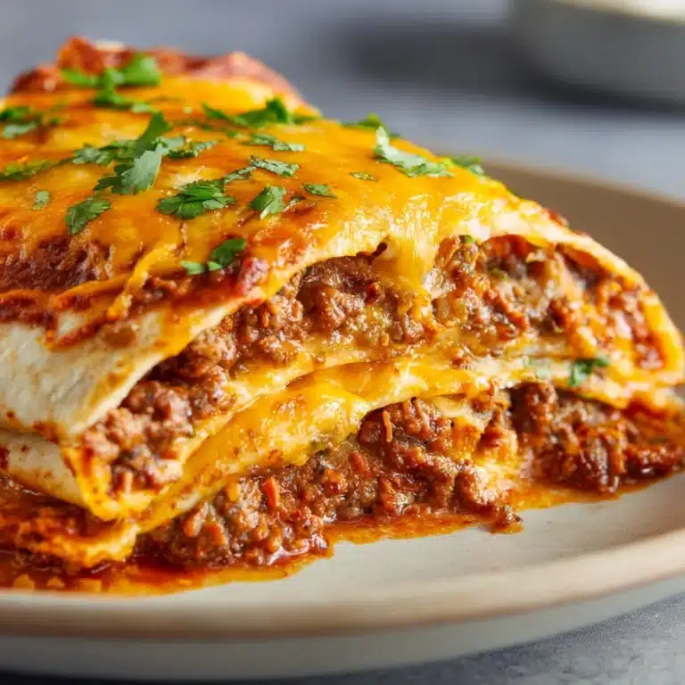Ground Beef Enchiladas Recipe