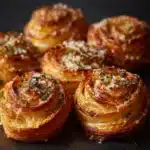 Garlic Parmesan Herb Cruffins Recipe
