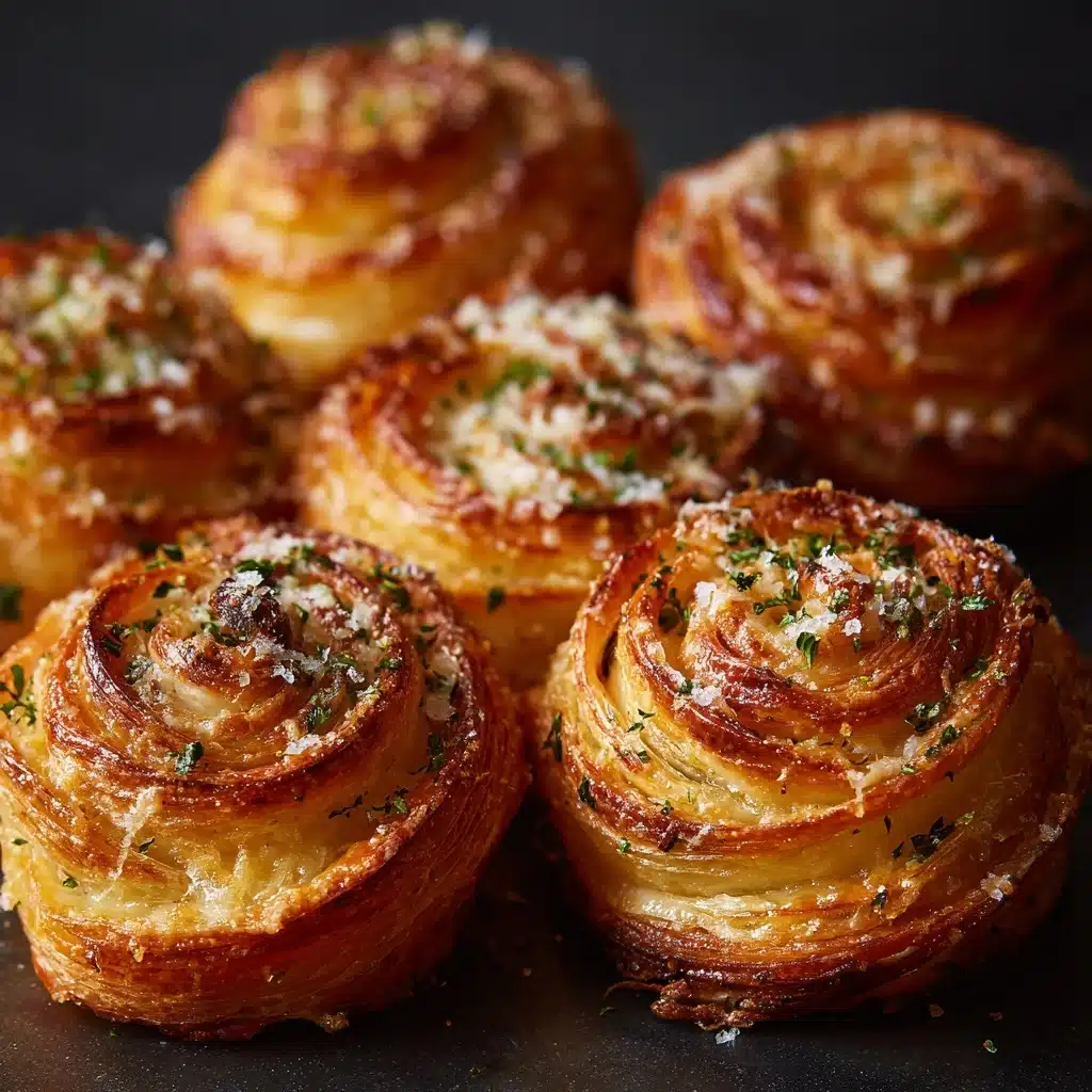 Garlic Parmesan Herb Cruffins Recipe