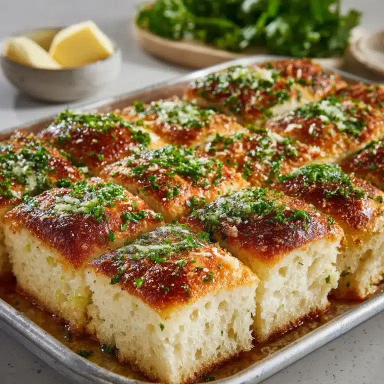 Garlic Parmesan Focaccia Recipe