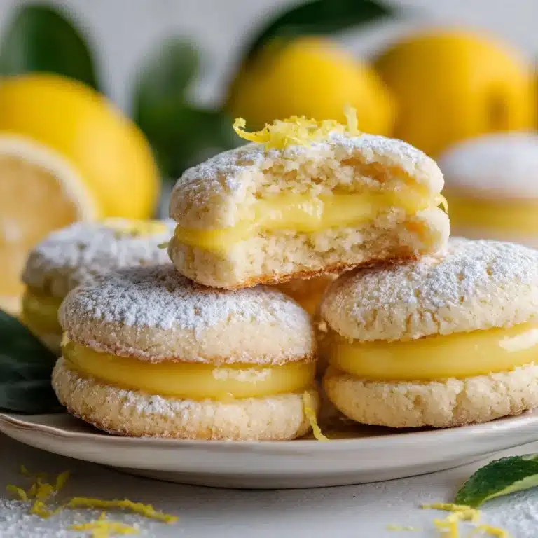 Stuffed Lemon Cookies Recipe