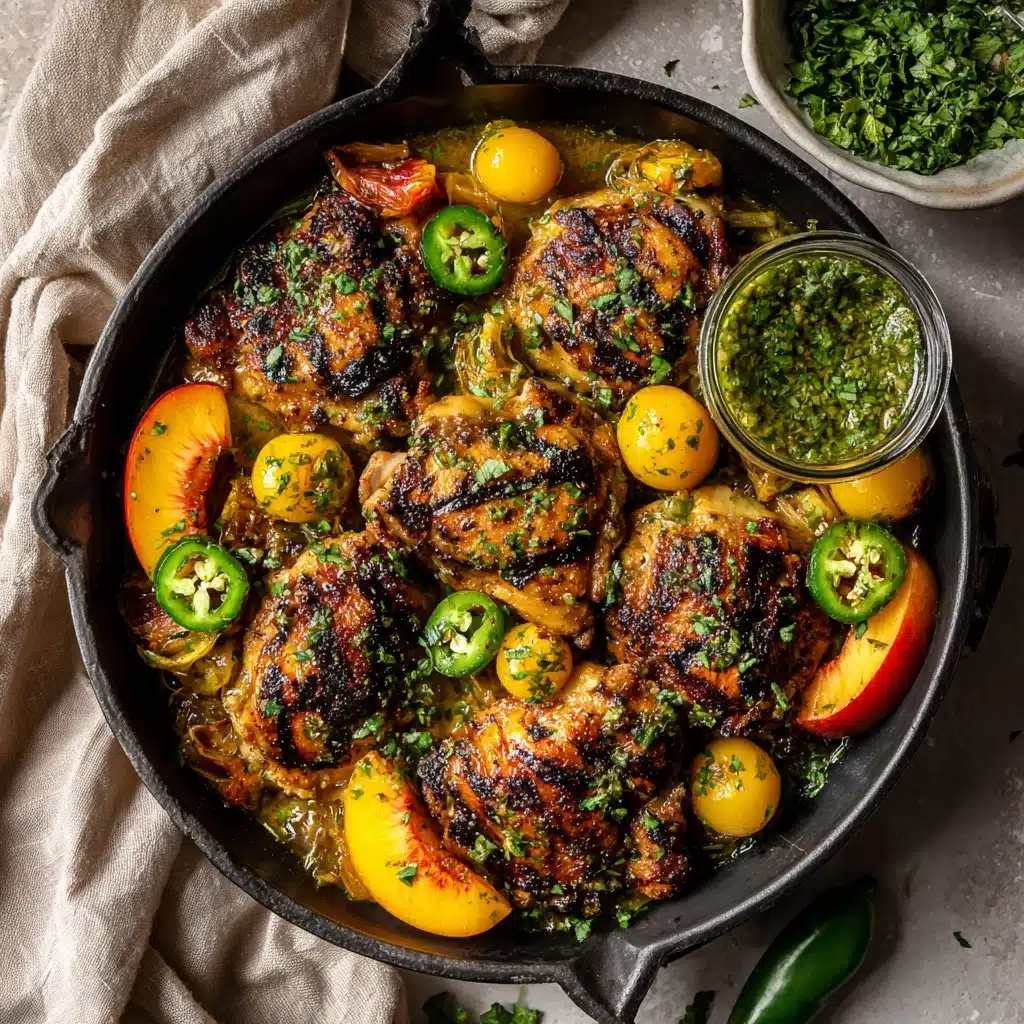 Jalapeno Peach Chicken Recipe - Recipe Image