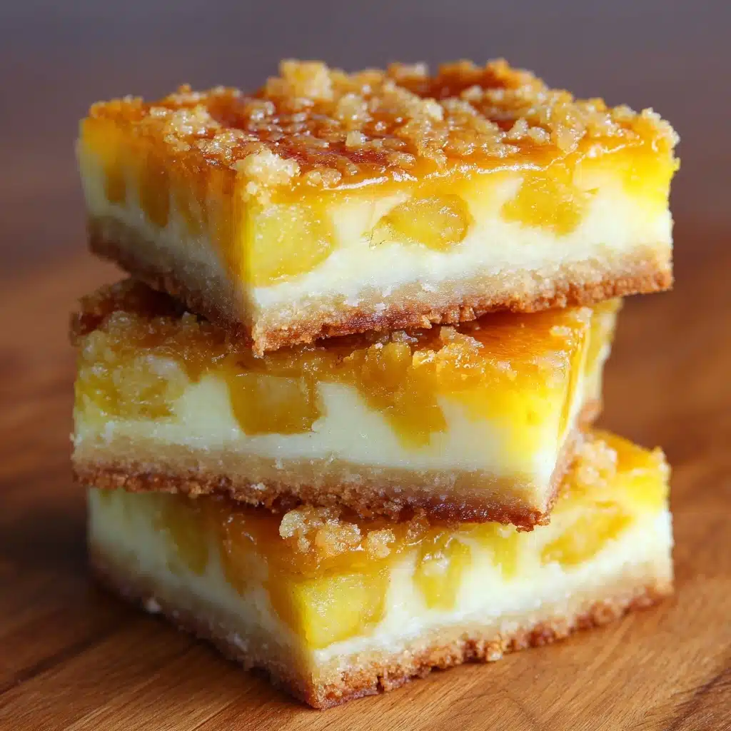 Tropical Paradise with Pineapple Bliss Bars Recipe - Recipe Image