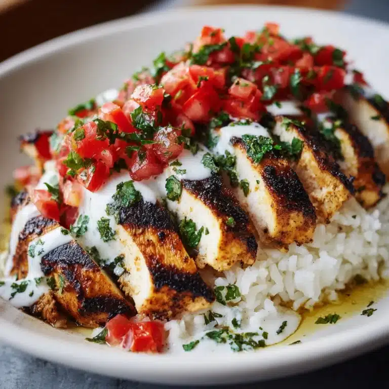 Tandoori Chicken Over Rice Recipe