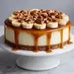 Banana Caramel Nut Cheesecake Recipe