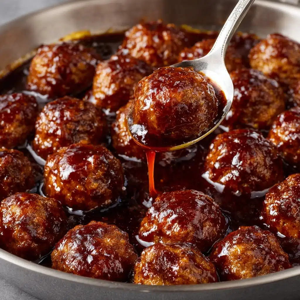Honey Garlic Meatballs Recipe