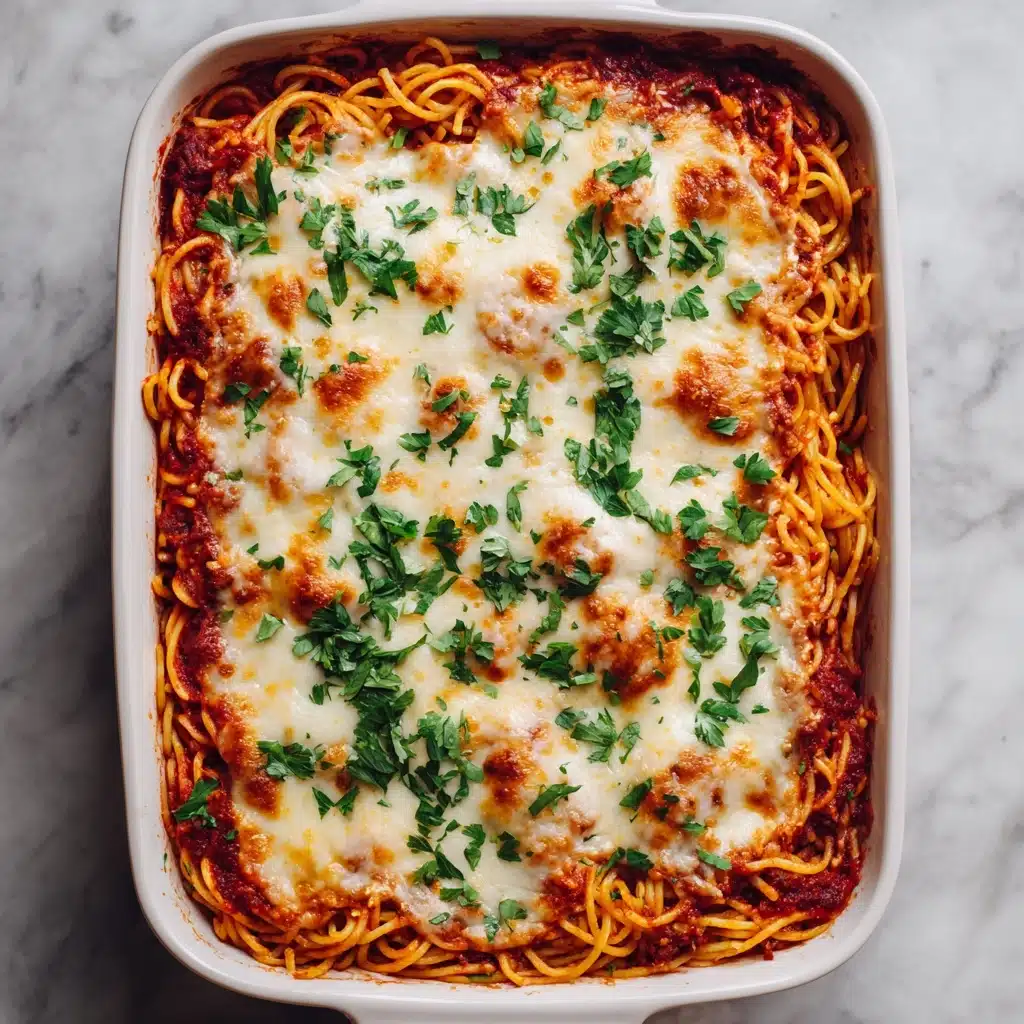 Baked Spaghetti with Cream Cheese Recipe - Recipe Image