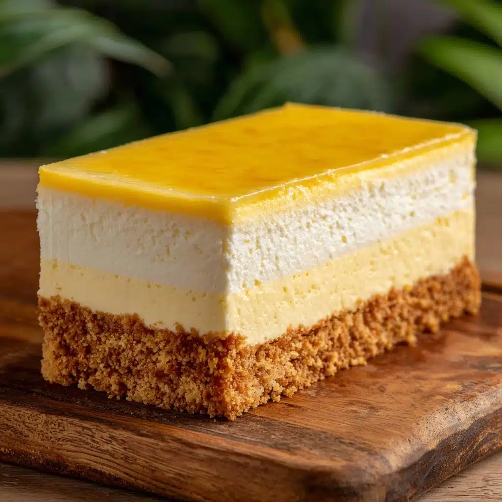 Italian Grandma’s Lemon Custard Cake – Classic Recipe - Recipe Image