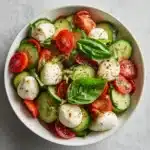 Cucumber Caprese Salad Recipe