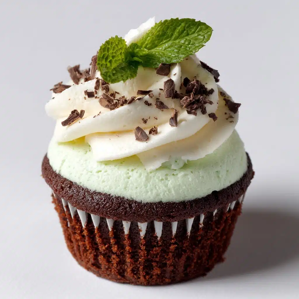 Mini Mint Cheesecakes Recipe - Recipe Image