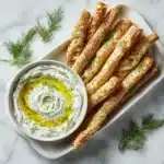Pita Fries with Tzatziki Recipe