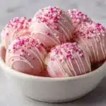 Strawberry Cheesecake Truffle Balls Recipe