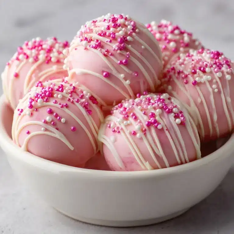 Strawberry Cheesecake Truffle Balls Recipe