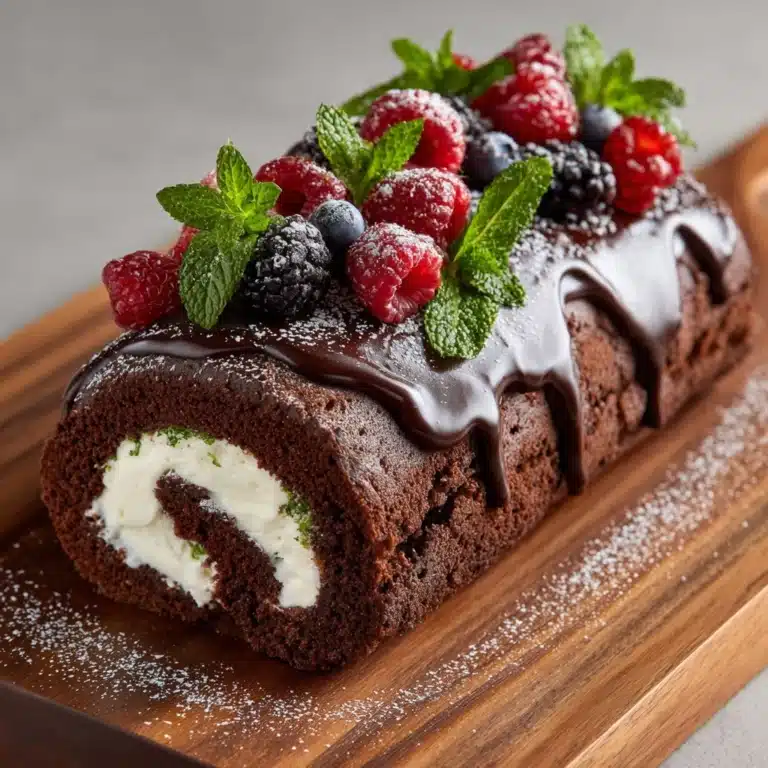 Choco Swiss Roll Delight Recipe