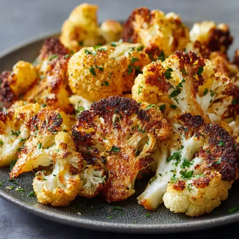 Crispy Baked Cauliflower Bites Recipe