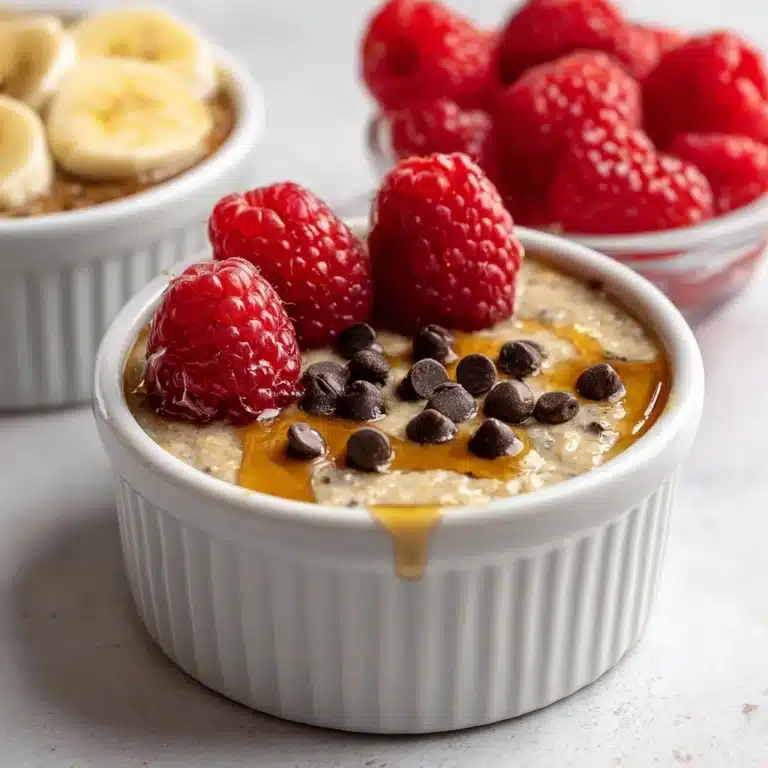 Baked Protein Pancake Bowls Recipe