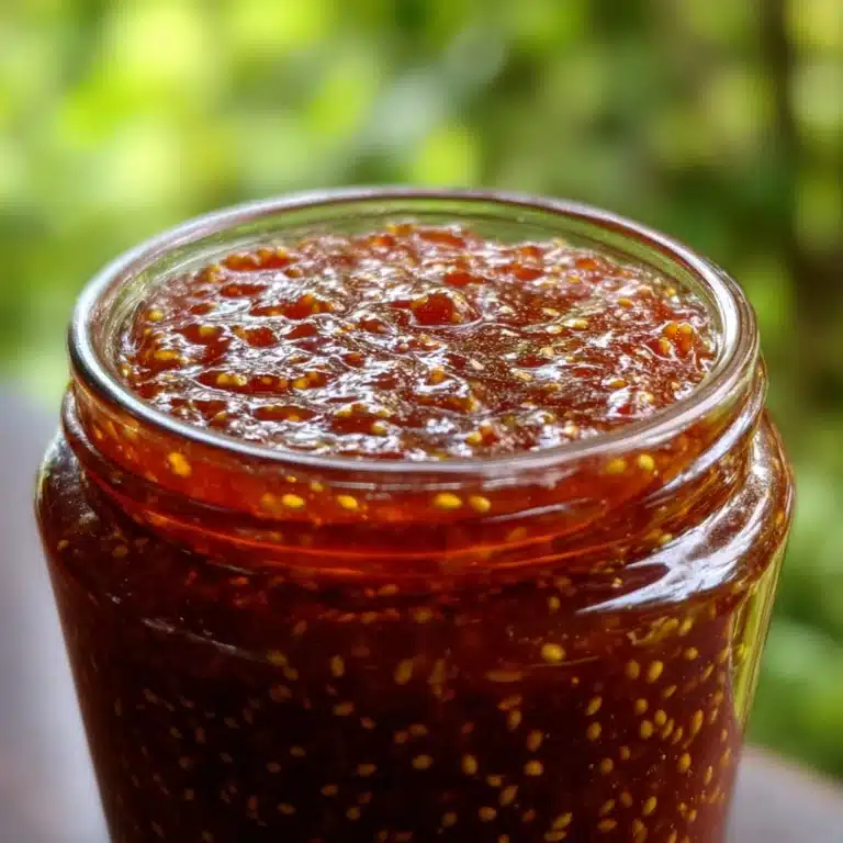 Orange Fig Jam Combines Bright Citrus and Sweet Elegance Recipe