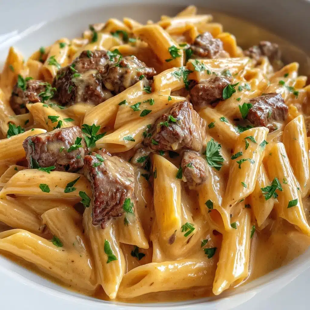 Creamy Slow Cooker Beef Pasta Recipe