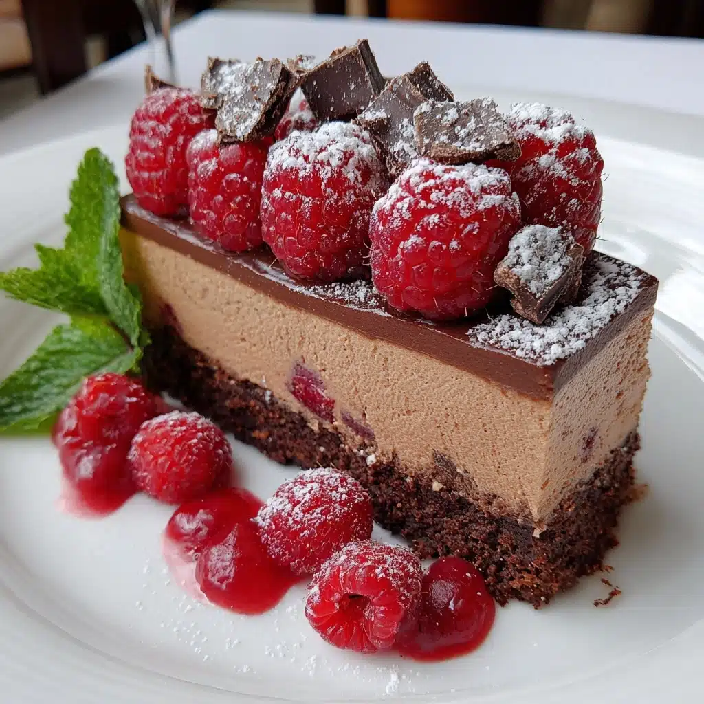 Mini Chocolate & Raspberry Cake Recipe