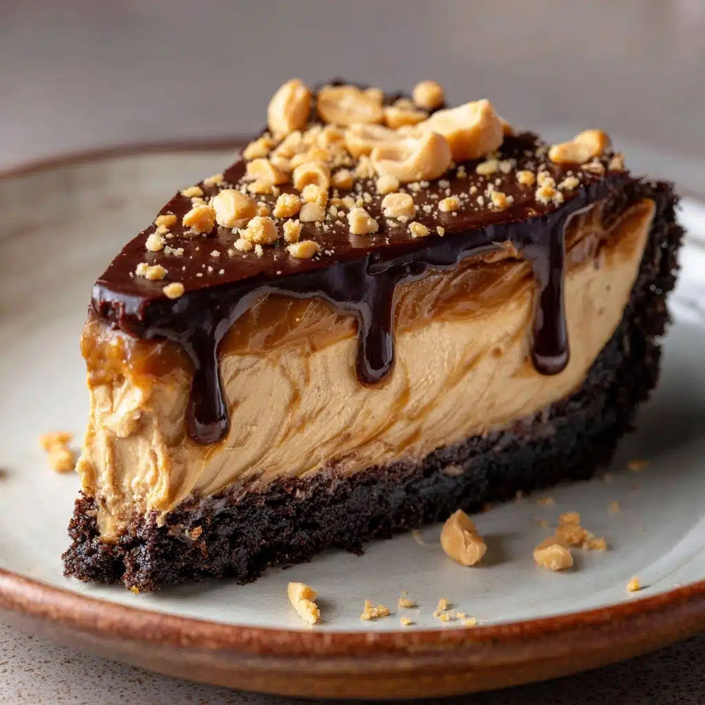 Hot Fudge Peanut Butter Pie Recipe