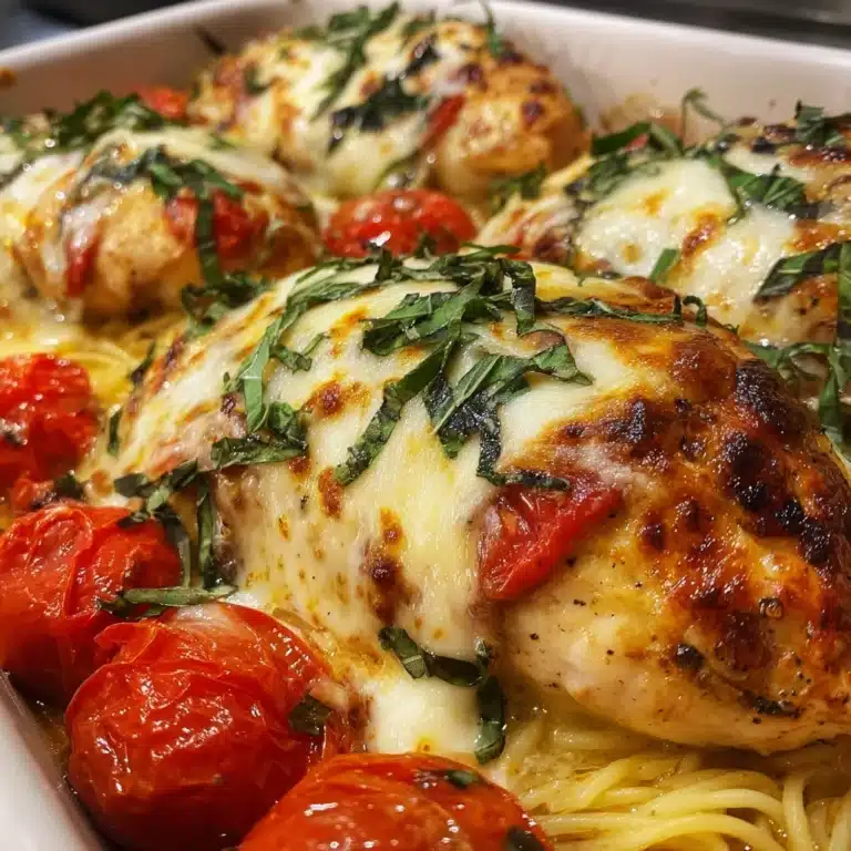 Garlic Tomato Baked Chicken Recipe