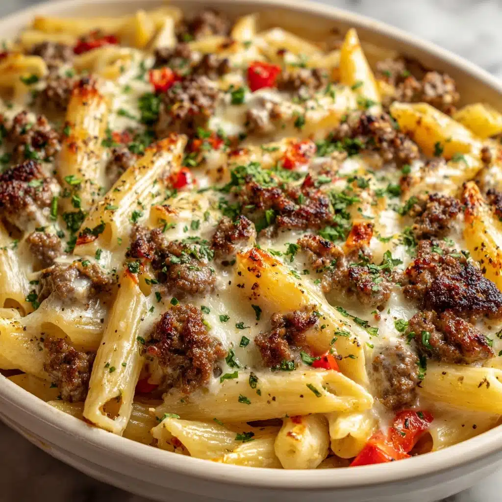 Philly Cheesesteak Pasta Recipe