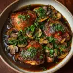 Baked Chicken with Mushrooms Recipe
