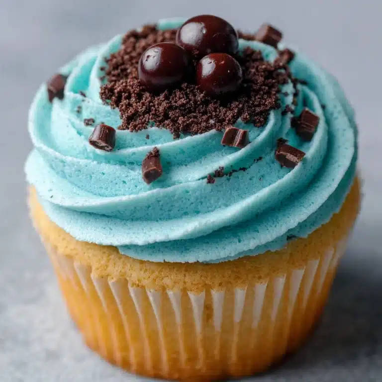 Cookie Monster Cinnamon Rolls Recipe