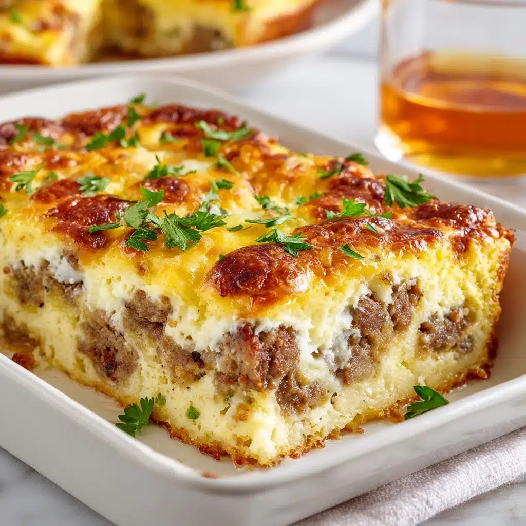 Sausage Breakfast Strata Recipe - Recipe Image