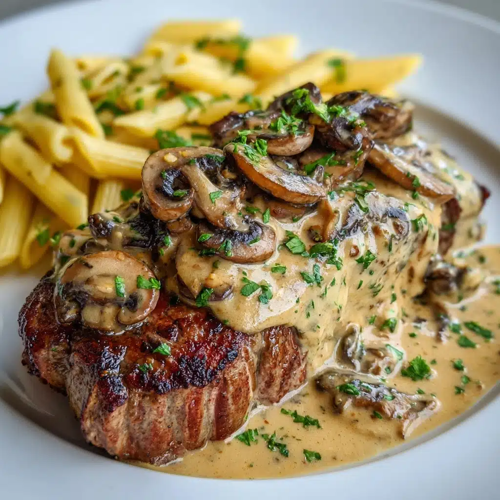 Creamy Mushroom Sauce Recipe - Recipe Image