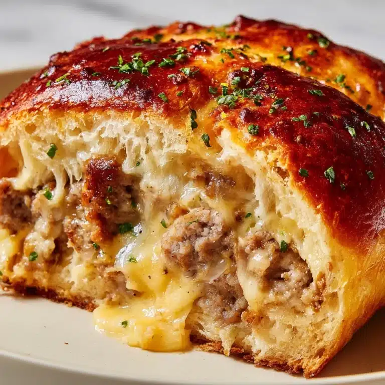 Sausage and Cheese Bread Recipe