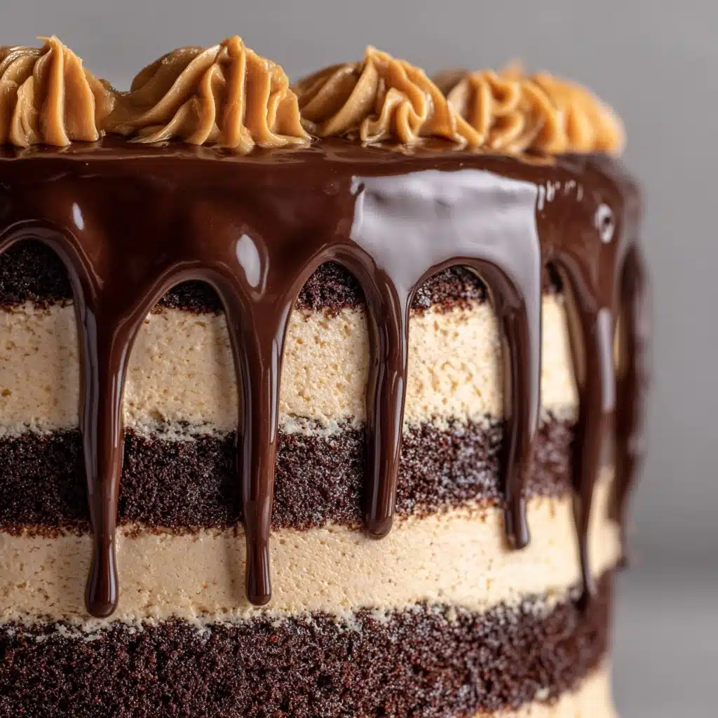 Chocolate Fudge Cake with Salted Caramel Buttercream Recipe