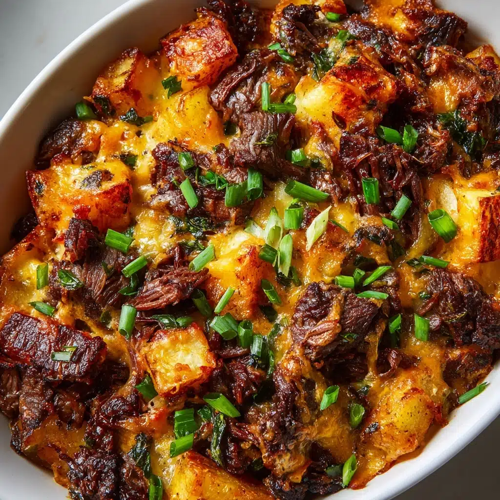 Crock Pot Angel Beef Casserole Recipe - Recipe Image