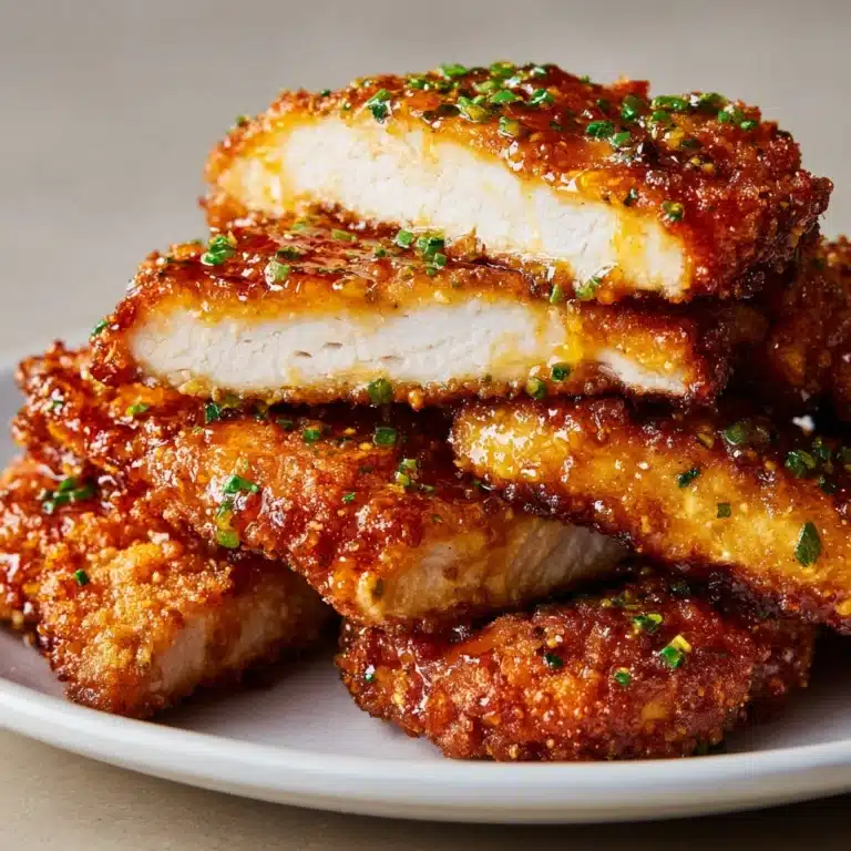 Baked Crunchy Hot Honey Chicken Recipe
