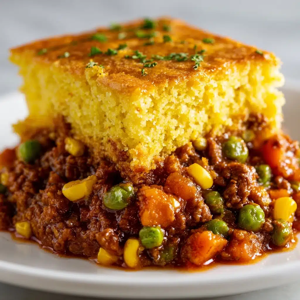 Sloppy Joe Cornbread Casserole Recipe - Recipe Image