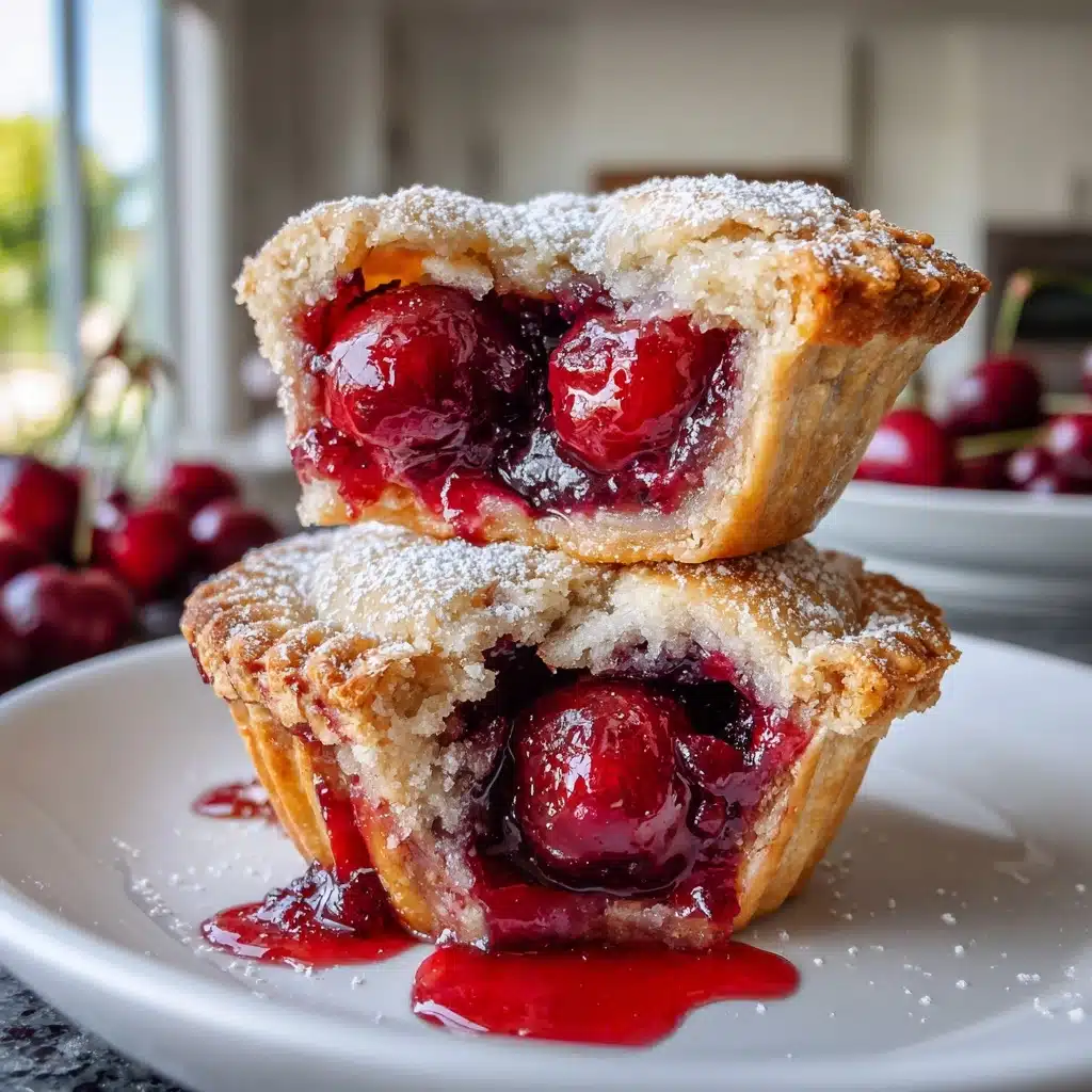 Mini Cherry Pies Recipe - Recipe Image