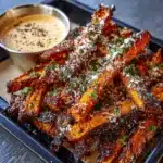Parmesan Roasted Carrot Fries Recipe