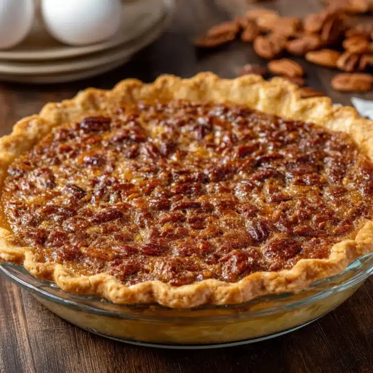 Chocolate Fudge Pecan Pie Recipe