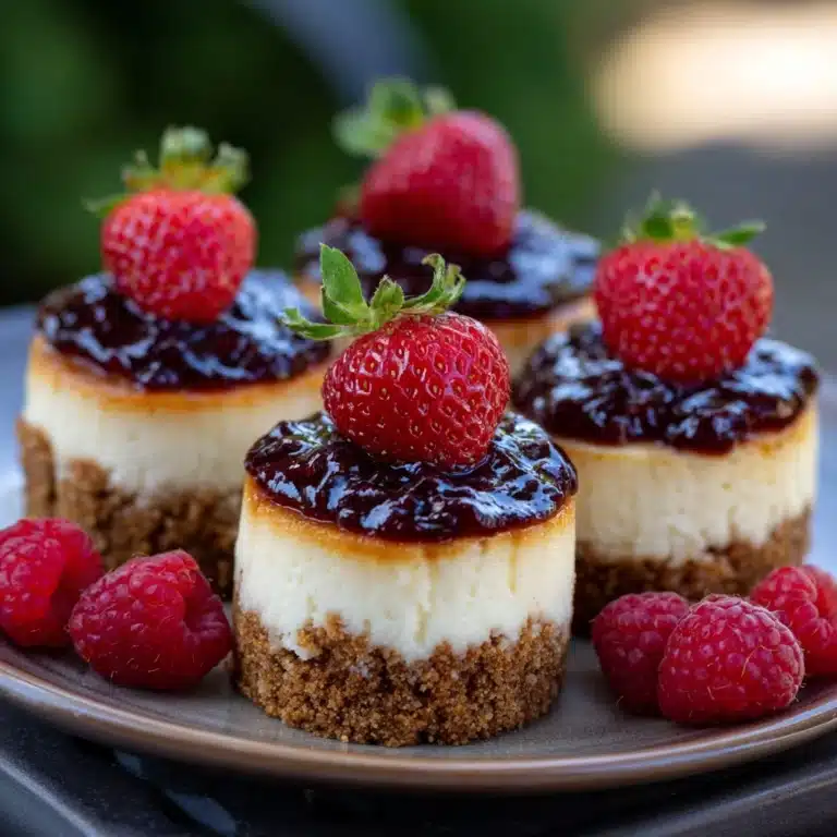 Cookie Butter Cheesecake Stuffed Berries Recipe