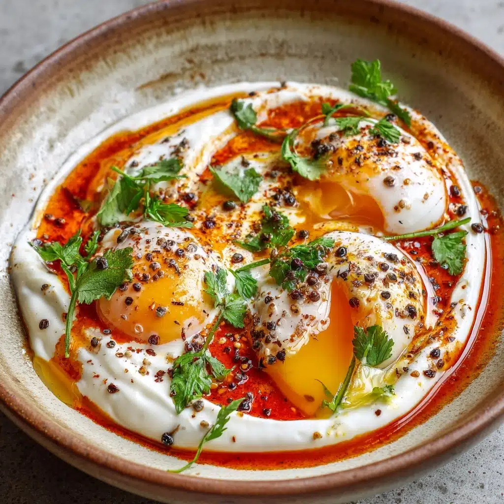 Turkish Eggs (Cilbir) Recipe
