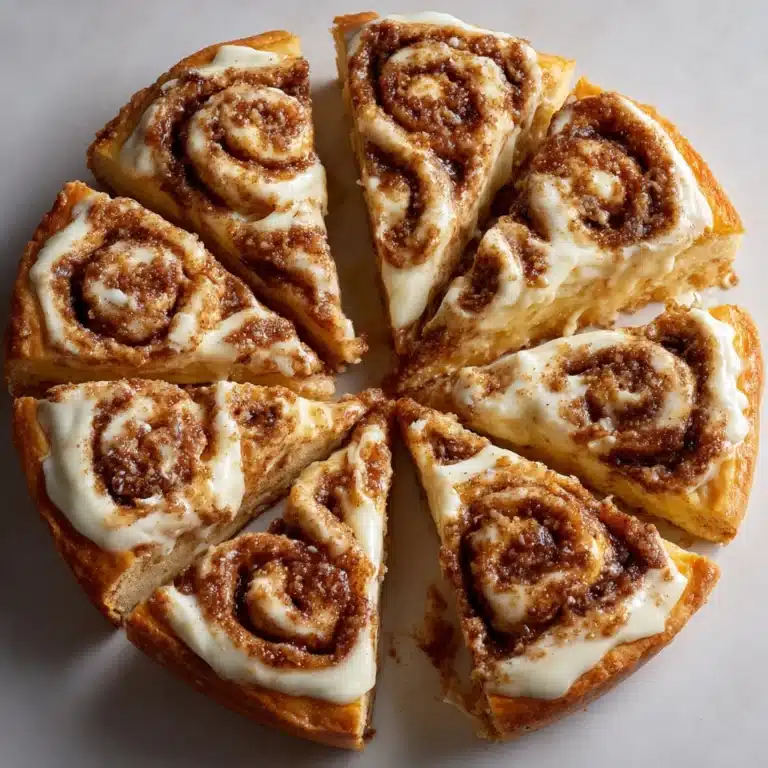 Cinnamon-Sugar Pizza Made with Crescent Rolls Recipe