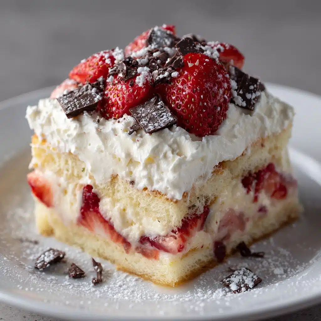 White Chocolate-Strawberry Tiramisu Recipe