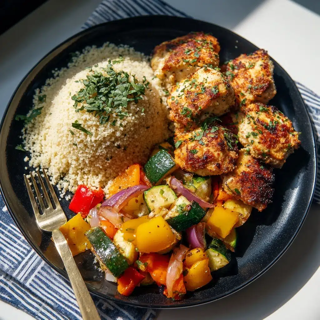 Garlic Butter Chicken Bites Recipe - Recipe Image