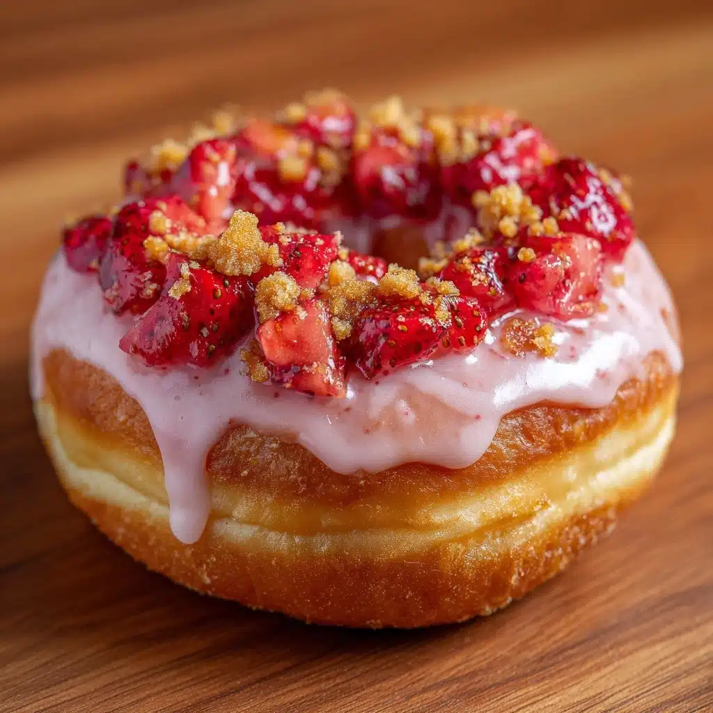 Strawberry Shortcake Sourdough Bagels Recipe