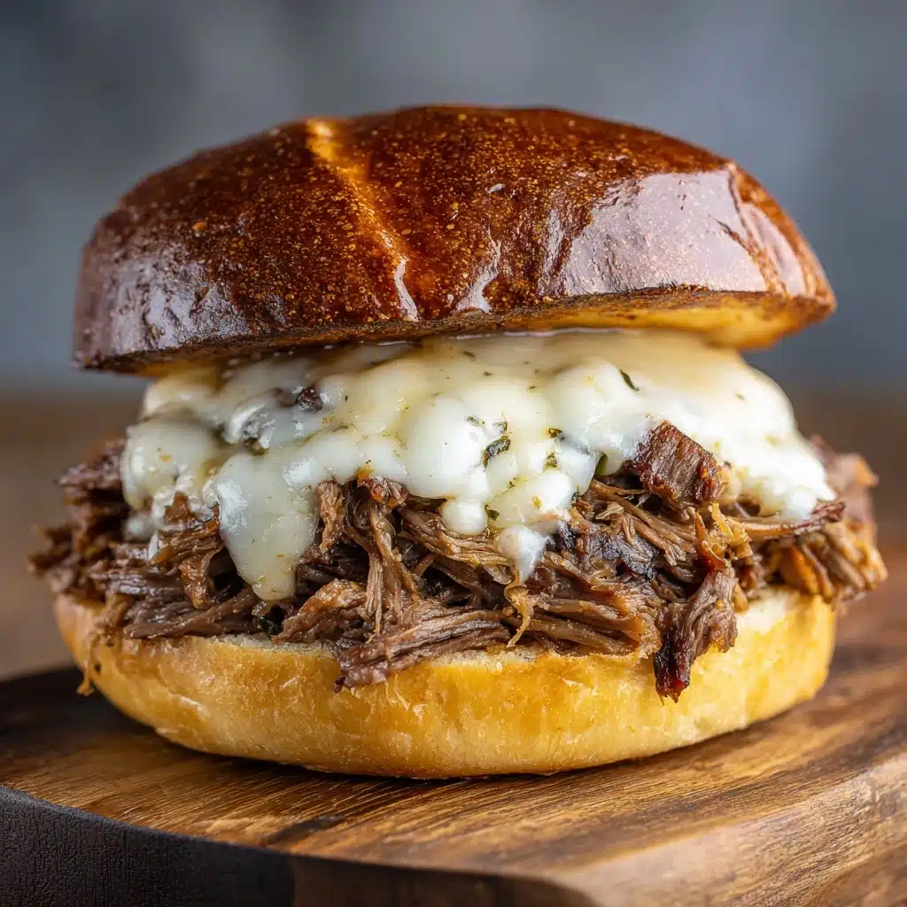 Crockpot French Dip Sandwich Recipe - Recipe Image