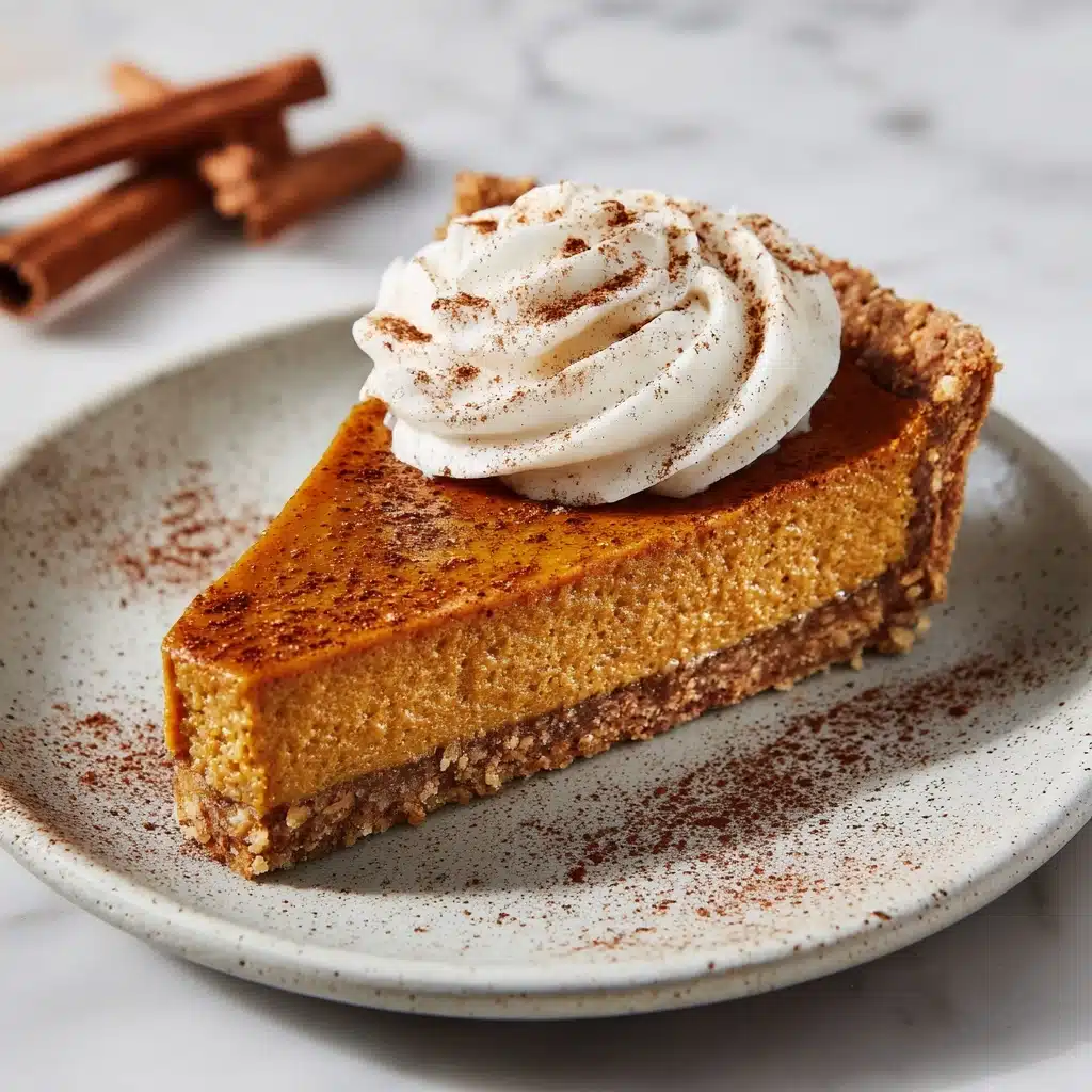 Crustless Pumpkin Pie Recipe