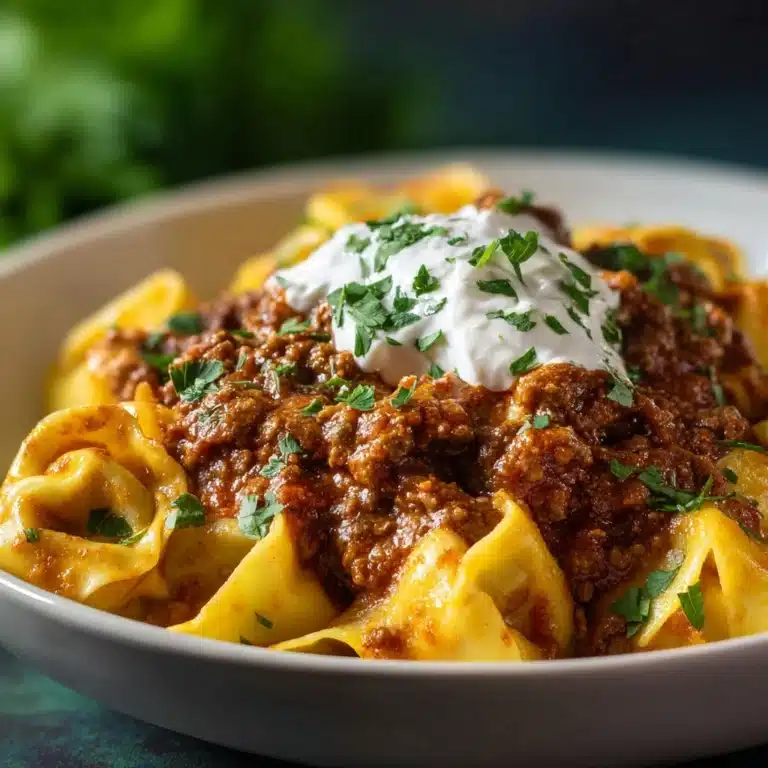 Cheesy Beef Enchiladas Tortellini Recipe