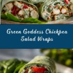 Green Goddess Chickpea Salad Wraps Recipe